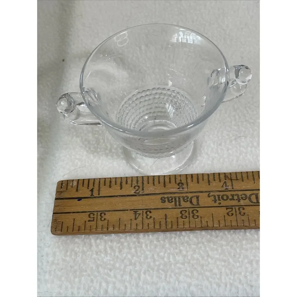 Duncan Miller Teardrop Creamer and Sugar Bowl
